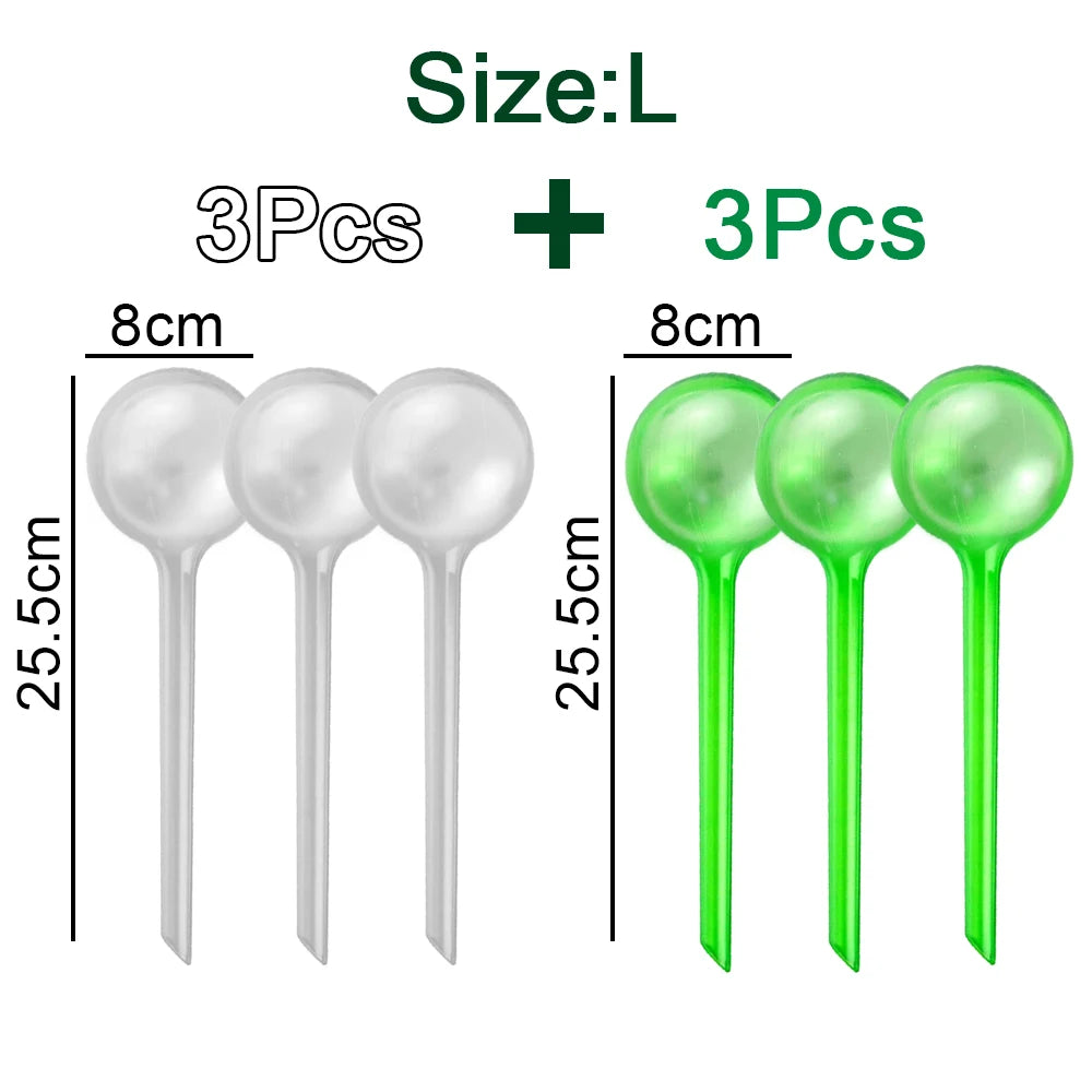 Automatic Plant Watering Bulbs Self Watering Balls House Garden Water Can Spike Flower Houseplant Device Drip Irrigation System