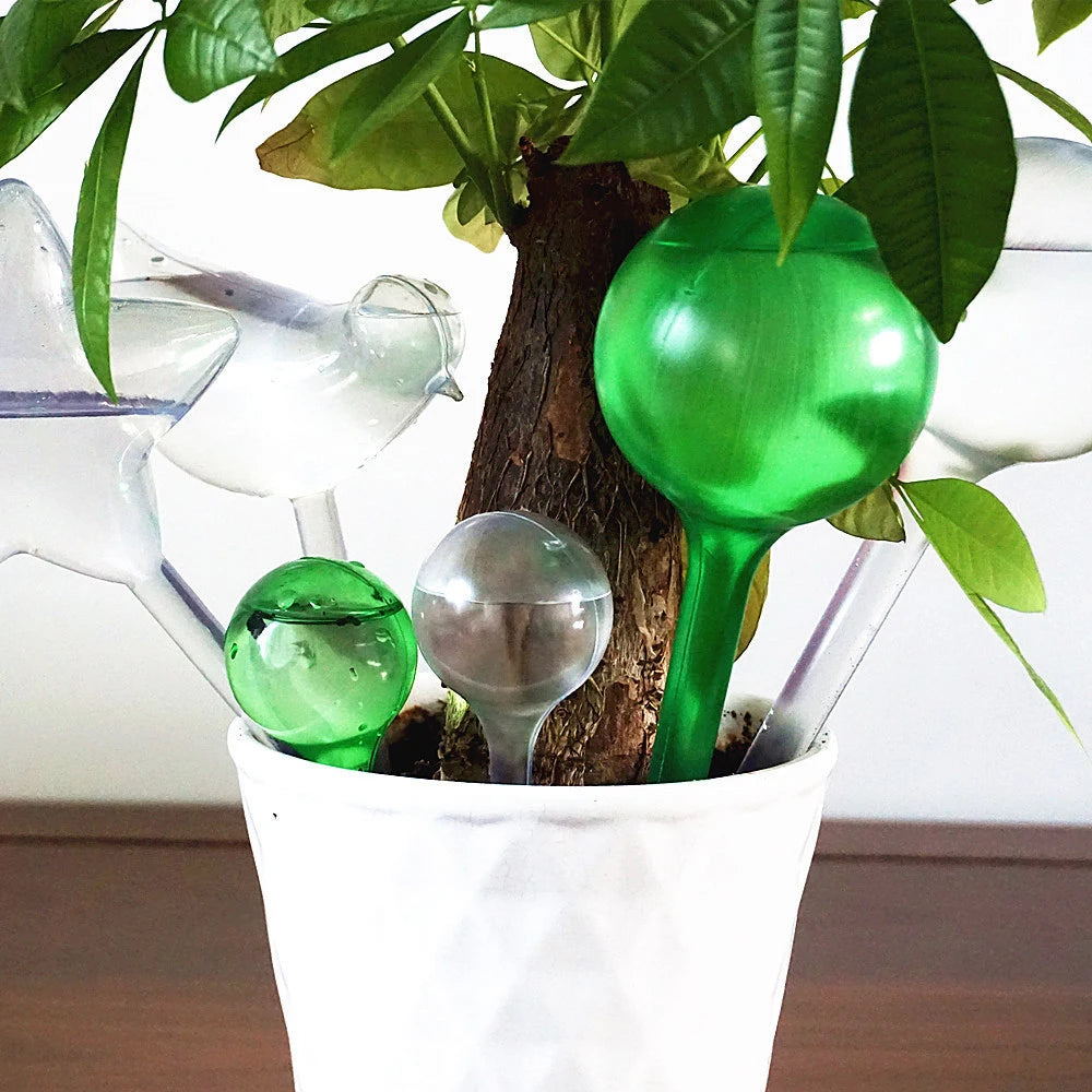 Automatic Plant Watering Bulbs Self Watering Balls House Garden Water Can Spike Flower Houseplant Device Drip Irrigation System