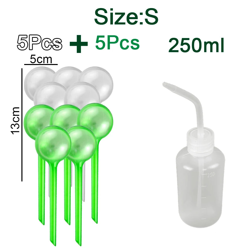 Automatic Plant Watering Bulbs Self Watering Balls House Garden Water Can Spike Flower Houseplant Device Drip Irrigation System
