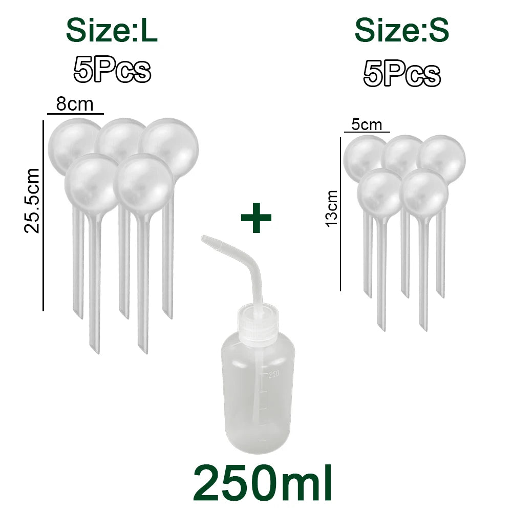 Automatic Plant Watering Bulbs Self Watering Balls House Garden Water Can Spike Flower Houseplant Device Drip Irrigation System