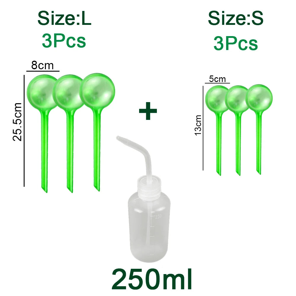 Automatic Plant Watering Bulbs Self Watering Balls House Garden Water Can Spike Flower Houseplant Device Drip Irrigation System