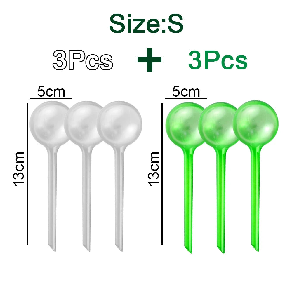 Automatic Plant Watering Bulbs Self Watering Balls House Garden Water Can Spike Flower Houseplant Device Drip Irrigation System