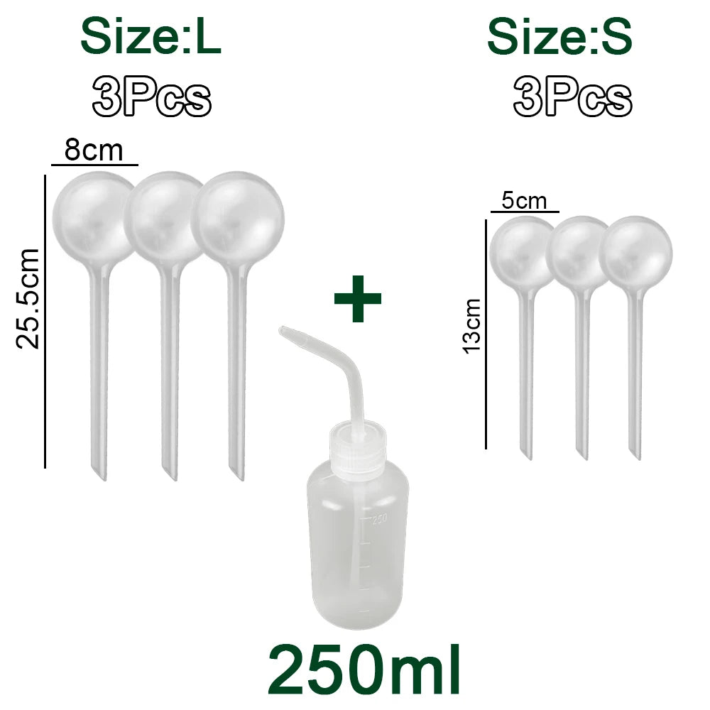 Automatic Plant Watering Bulbs Self Watering Balls House Garden Water Can Spike Flower Houseplant Device Drip Irrigation System