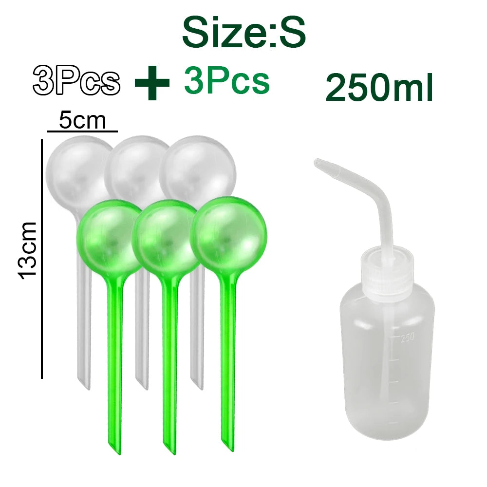 Automatic Plant Watering Bulbs Self Watering Balls House Garden Water Can Spike Flower Houseplant Device Drip Irrigation System