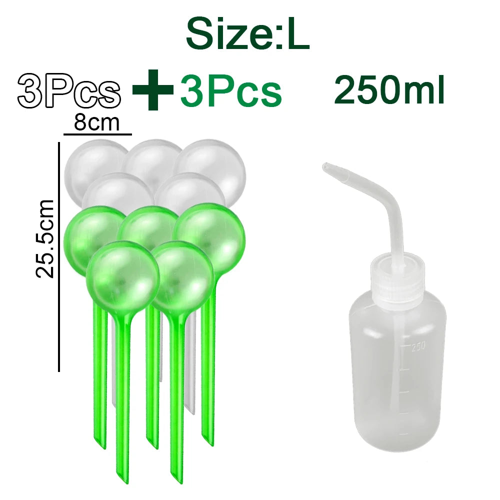 Automatic Plant Watering Bulbs Self Watering Balls House Garden Water Can Spike Flower Houseplant Device Drip Irrigation System