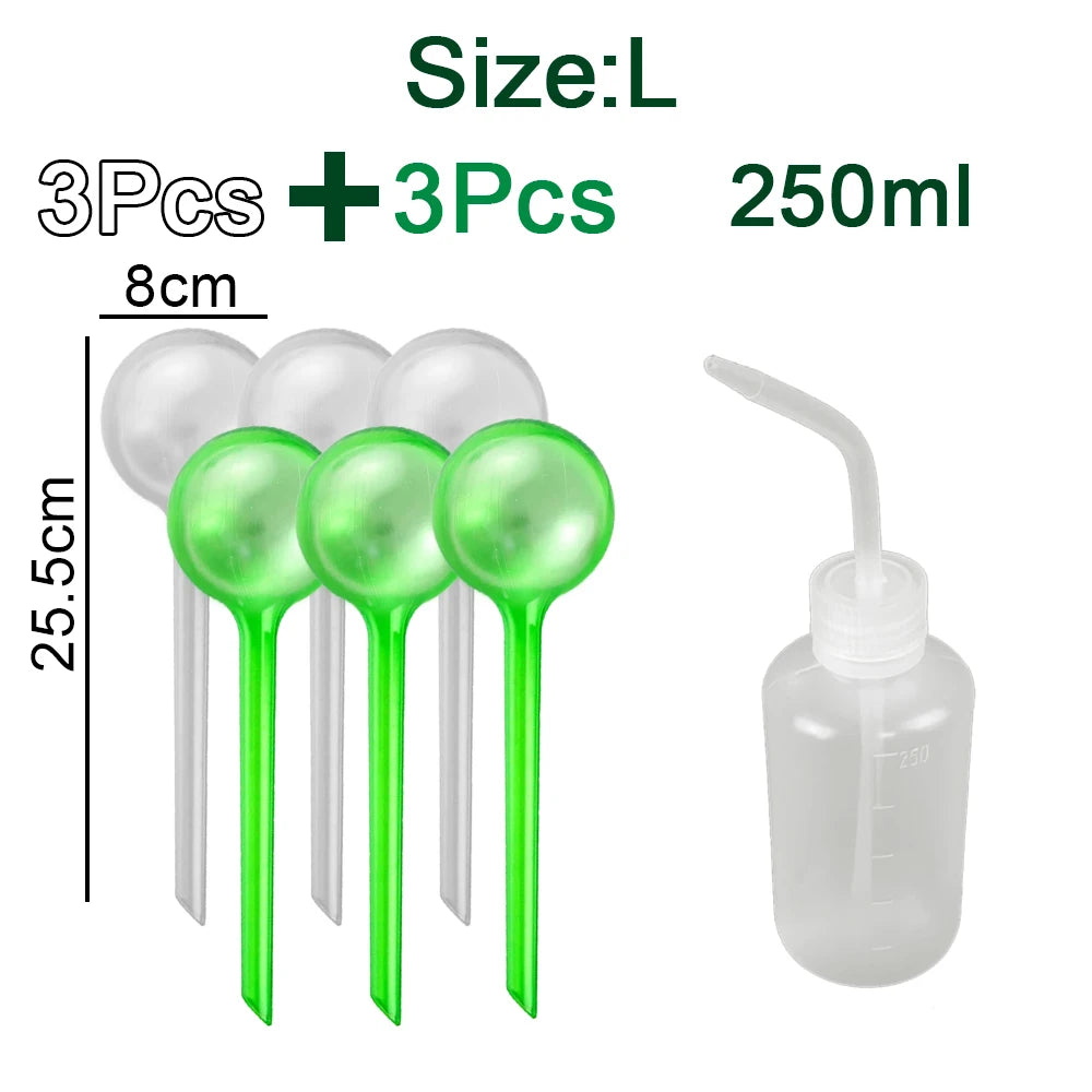 Automatic Plant Watering Bulbs Self Watering Balls House Garden Water Can Spike Flower Houseplant Device Drip Irrigation System