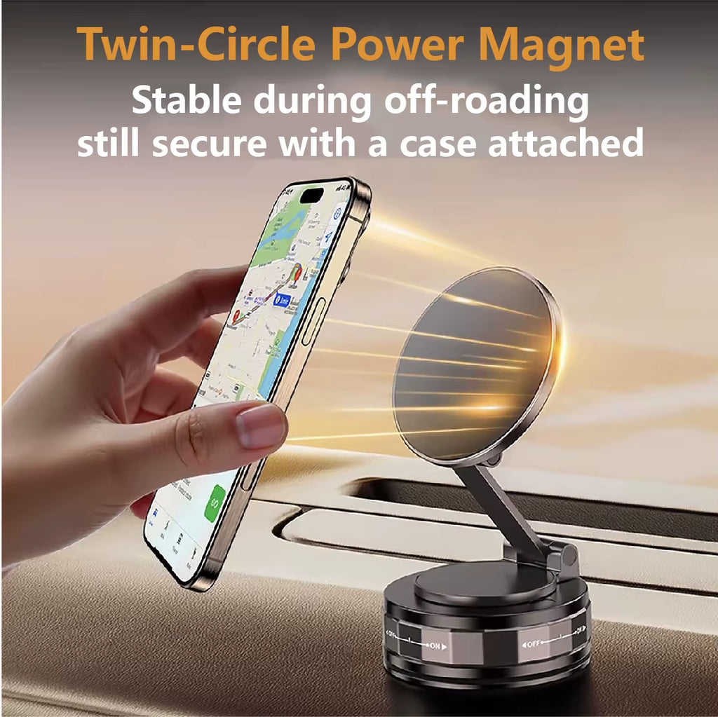 360° Rotatable Magnetic Phone Holder That Won'T Fall Off, Bumpy Road Proof Car Mount, Universal Magnetic for Multiple Scenarios